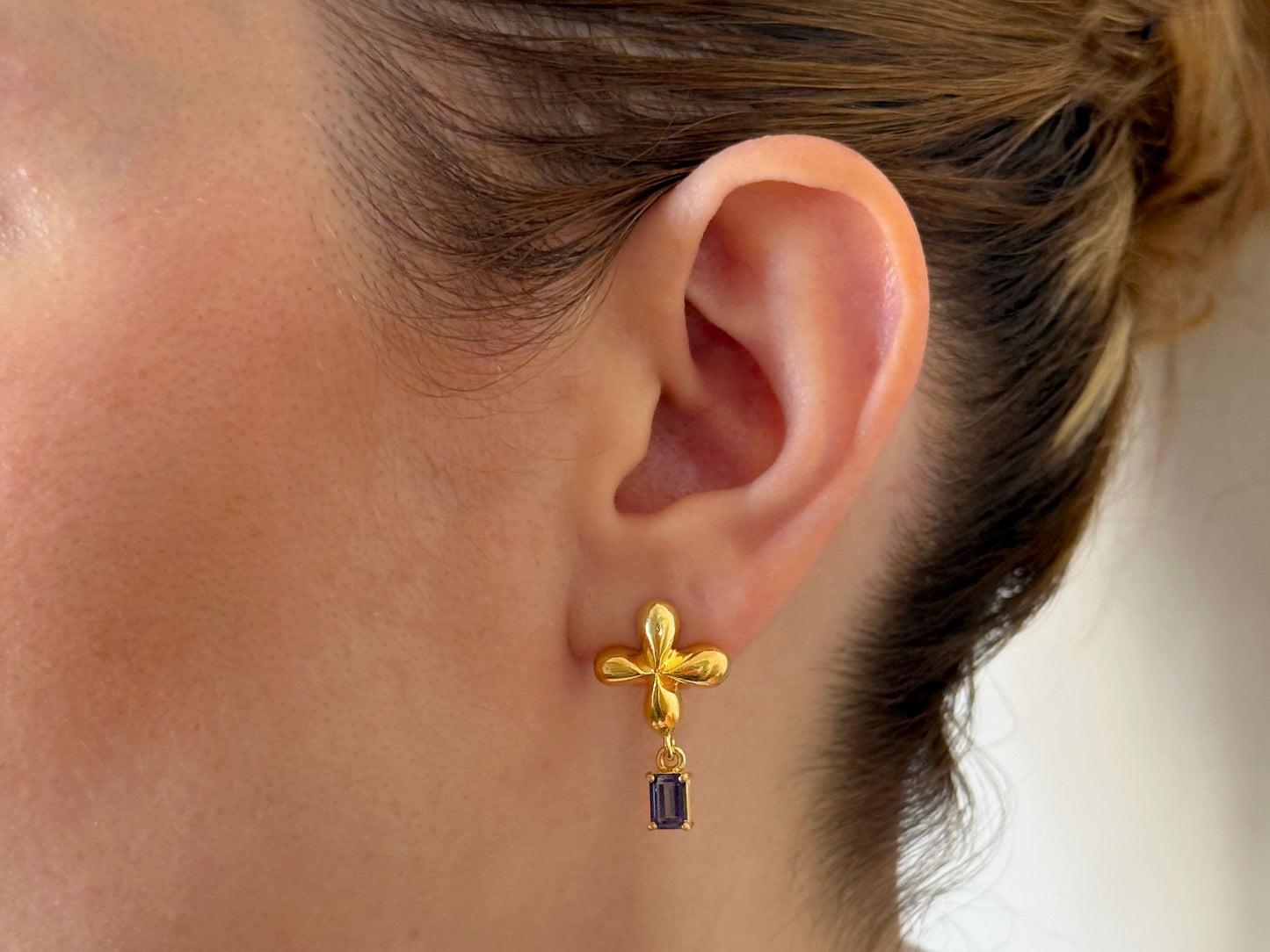 Blue Petal gold