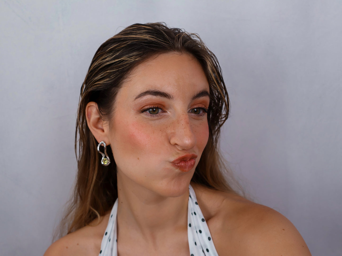 Orecchini ilusão silver