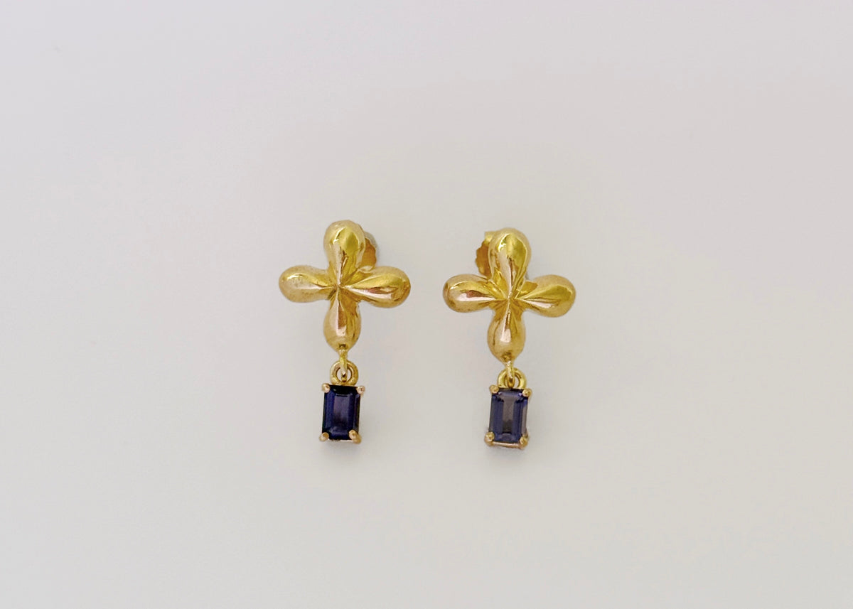 Blue Petal gold
