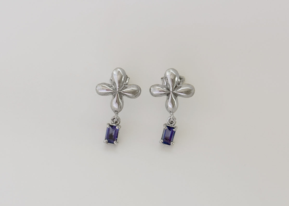 Blue Petal silver