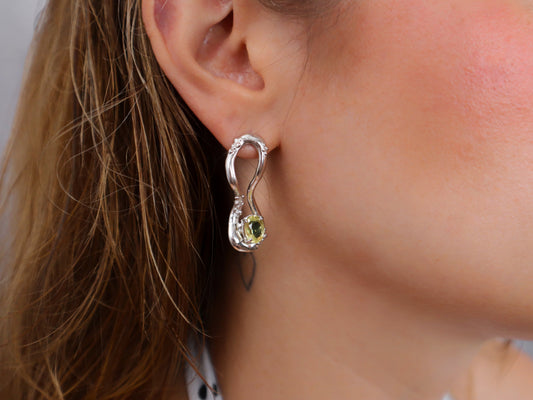 Orecchini ilusão silver