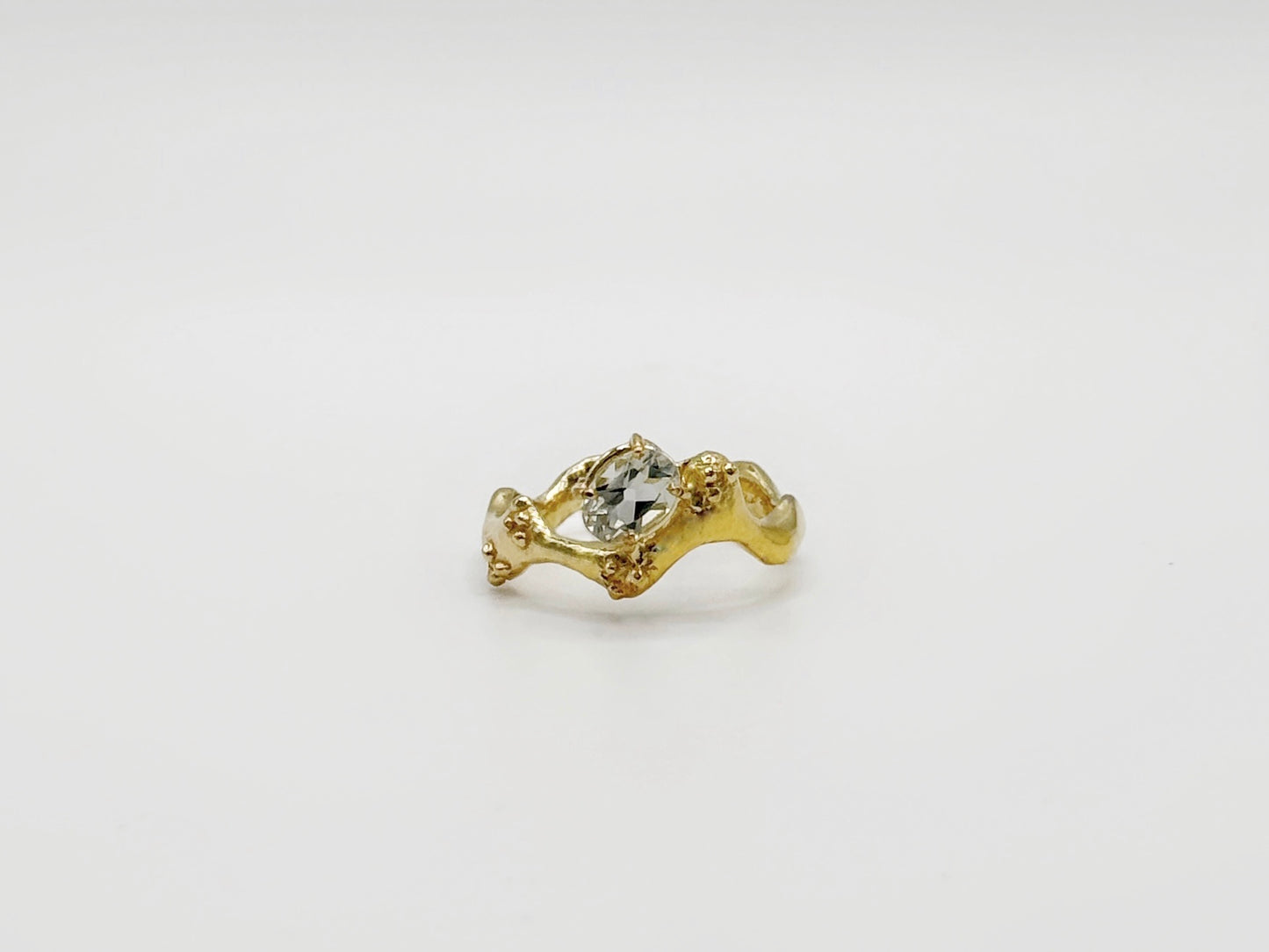 Saudade gold ring
