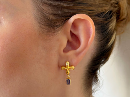 Blue Petal gold
