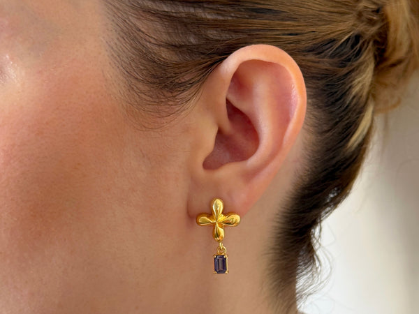 Blue Petal gold