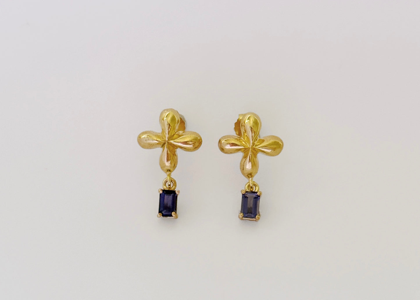 Blue Petal gold