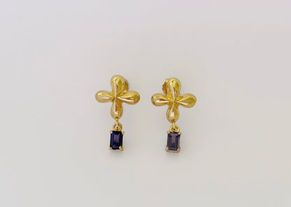 Blue Petal gold
