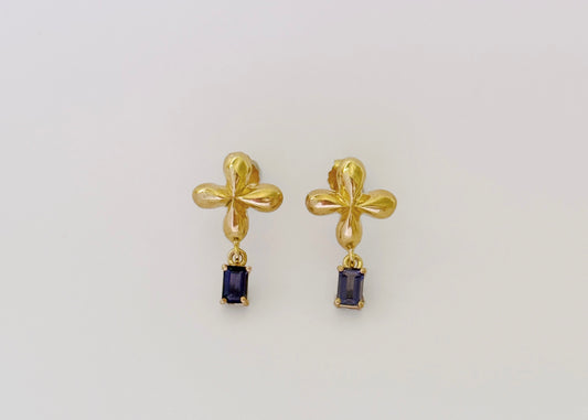 Blue Petal gold
