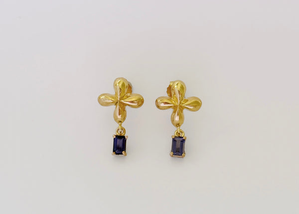 Blue Petal gold