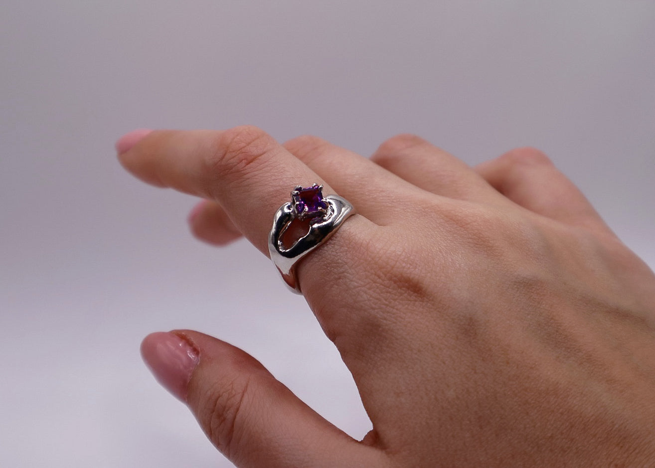 Poise Ring silver