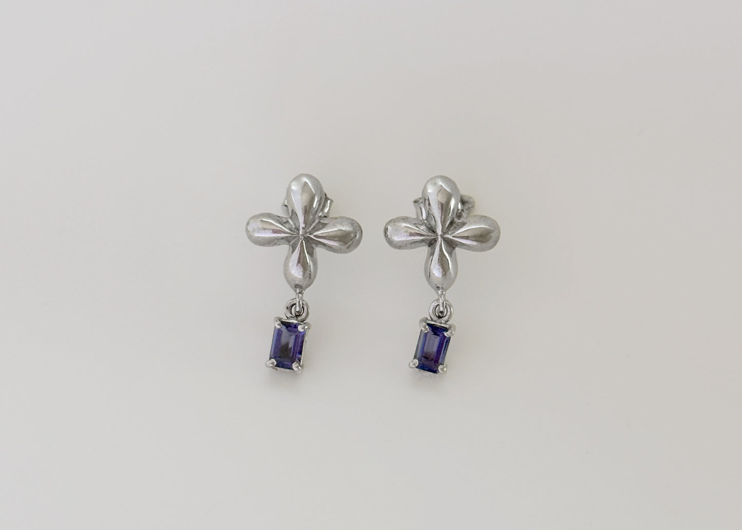 Blue Petal silver