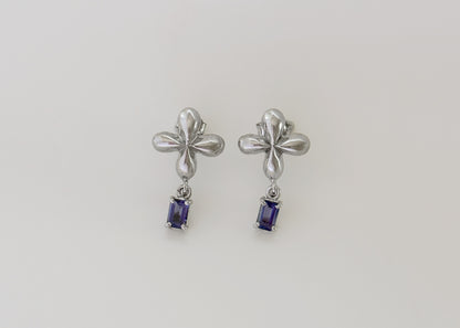 Blue Petal silver