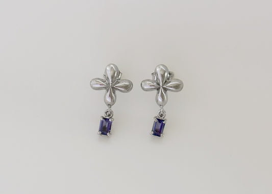 Blue Petal silver