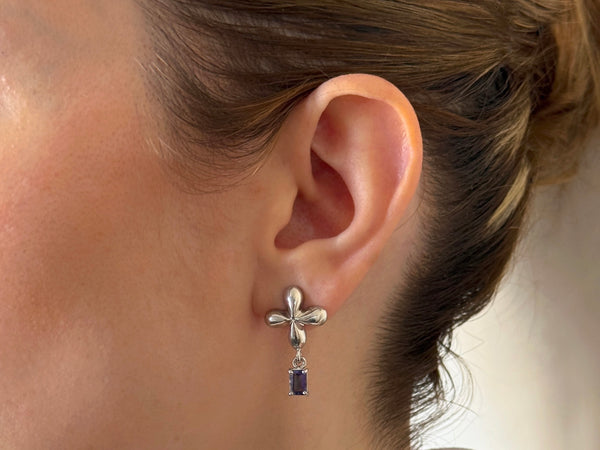 Blue Petal silver